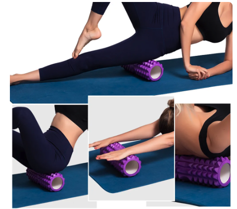 26cm Yoga Column Gym Fitness Pilates Foam Roller Exercise Back Massage Roller Yoga Brick Home Fitness Equipment