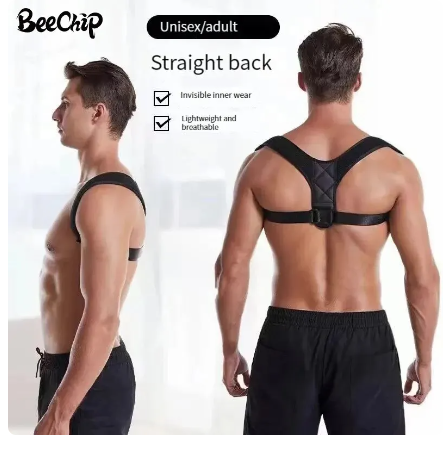 Back Posture Correction Belt Hunchback Prevention Correction of Sitting Posture Unisex Breathable Body Shaping